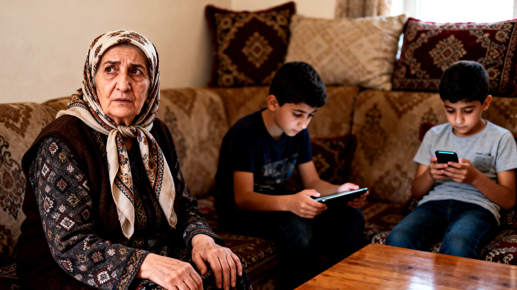Büyükanne, torunlarıyla etkili iletişim kurmakta zorlanıyor ve onları anlamada güçlük çekiyor"