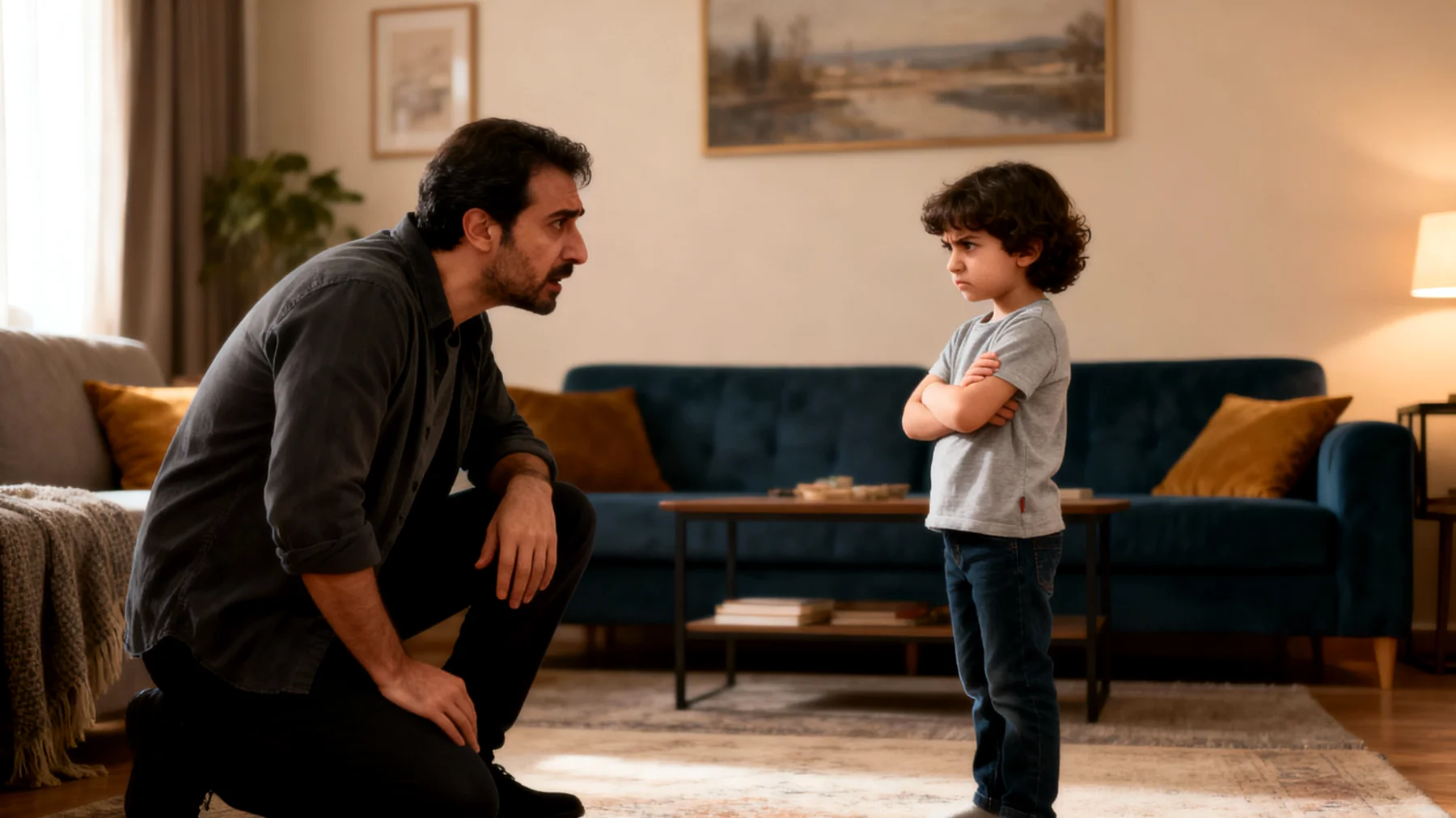 Baba, küçük yaştaki çocuğunun dürtüsel davranışları, ani öfke patlamaları ve kurallara karşı sürekli isyan etmesi karşısında etkili müdahale yöntemleri bulmakta zorlanıyor."