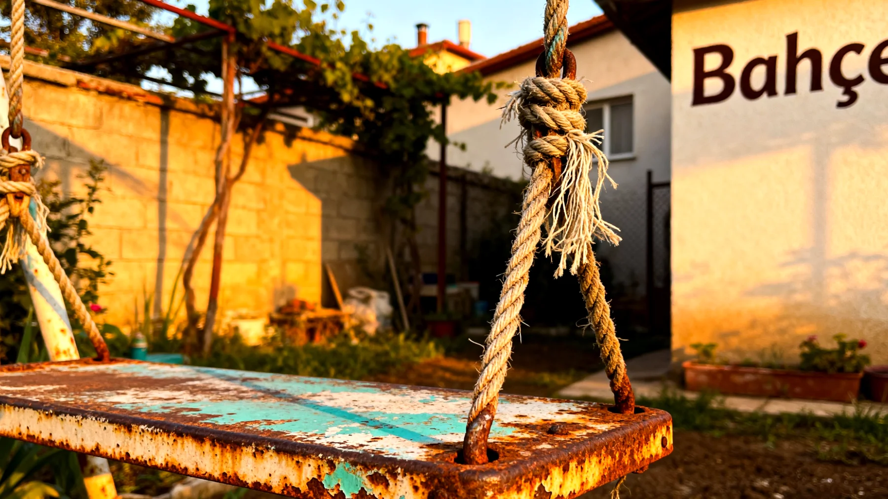 Bahçe salıncağı"