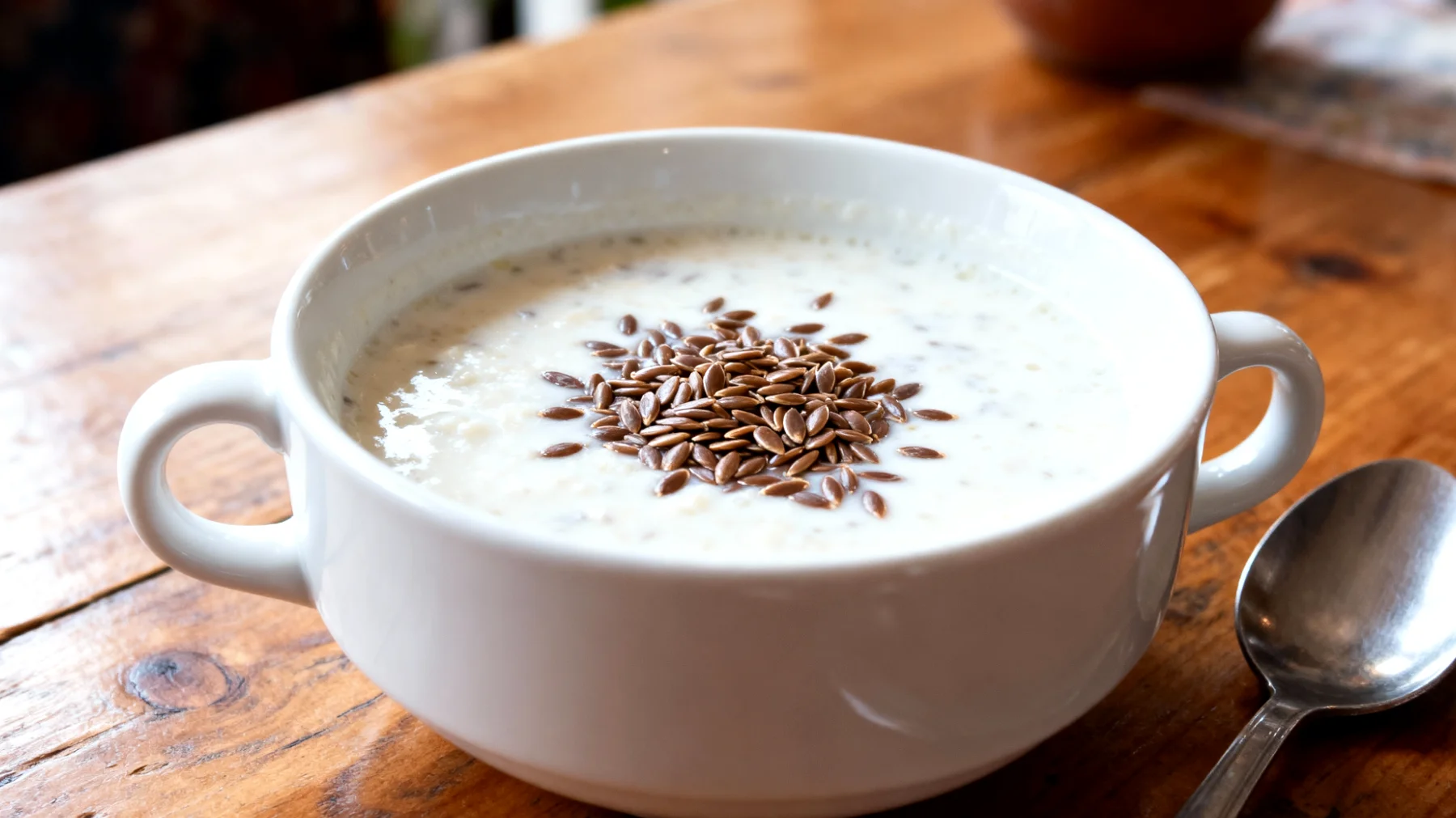 Kefirli Keten Tohumlu Çorba (Soğuk veya Ilık)"