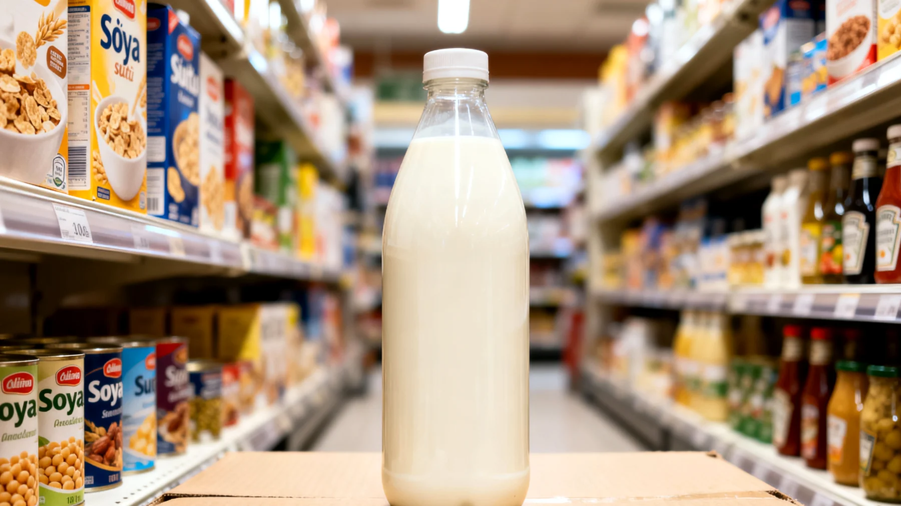 Soya sütü"