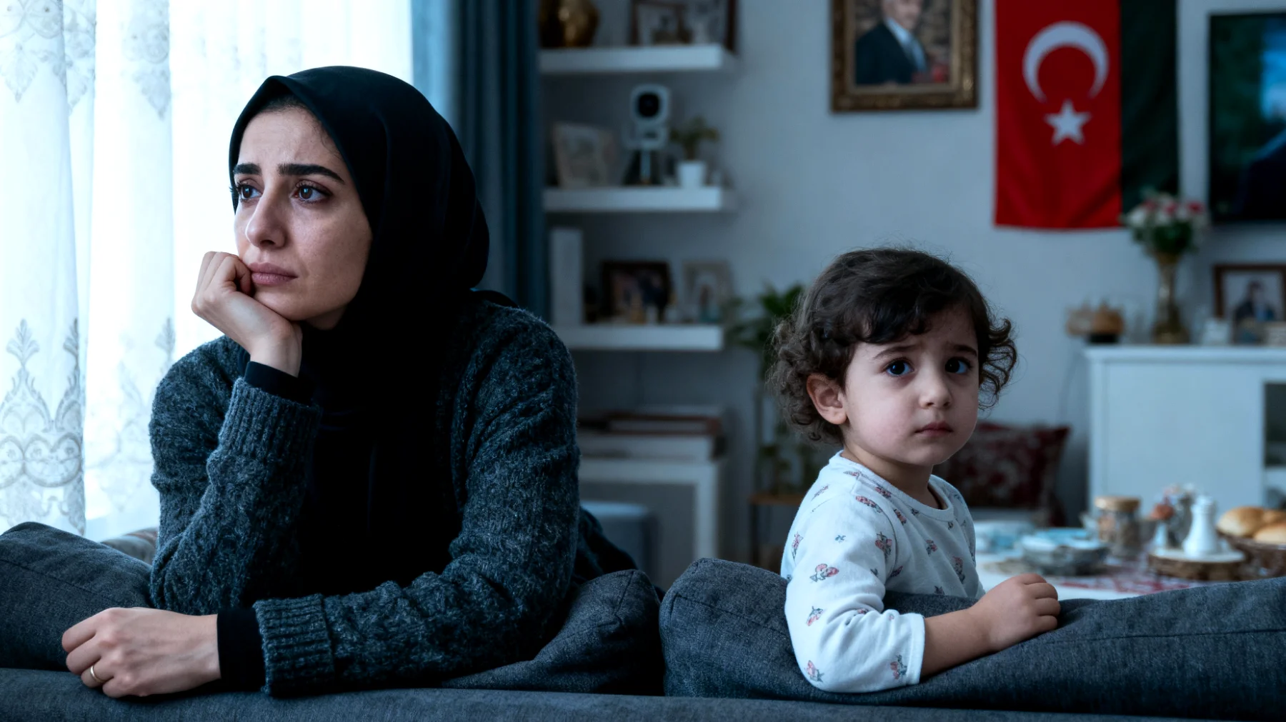 Anne, küçük çocuğuyla duygusal bağ kurmakta zorlanıyor; çocuğun duygularını anlamada ve ona empatiyle yaklaşmada güçlük çekiyor, bu da ilişkide mesafe ve yanlış anlamalara yol açıyor"