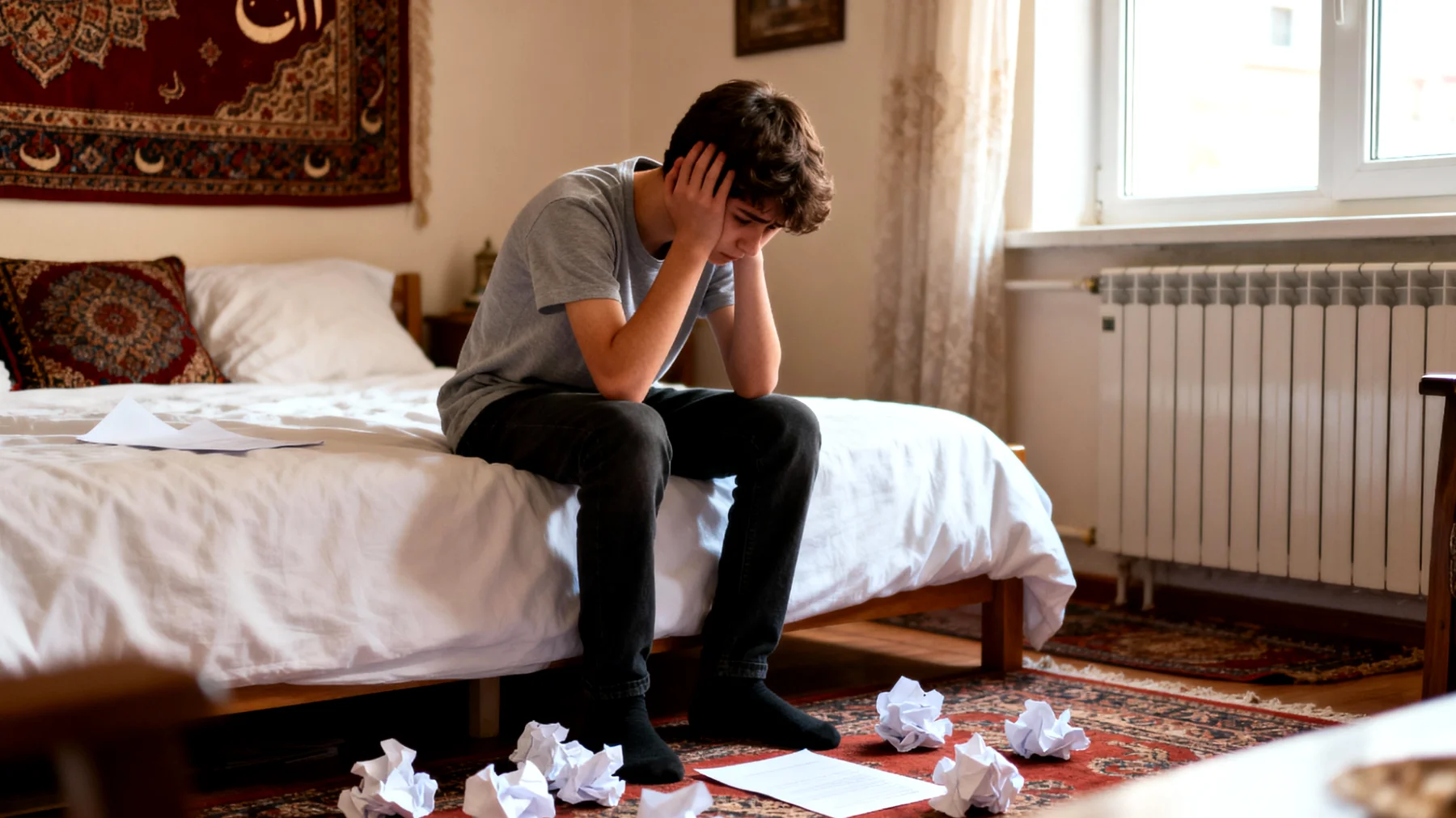 Ergen çocuğum hayal kırıklıklarıyla sağlıklı bir şekilde başa çıkamıyor. Küçük aksilikler karşısında bile aşırı tepkiler veriyor, pes ediyor ve her şeyi bırakmak istiyor."