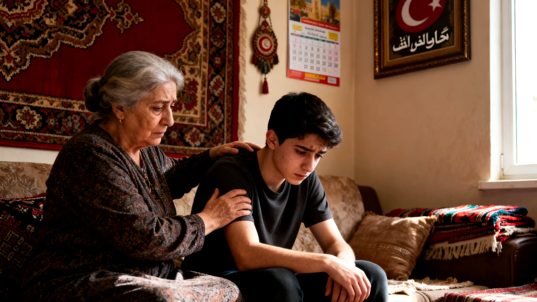 Büyükanne, genç yetişkin torununun hayattaki hayal kırıklıklarını (iş bulamama, ilişki sorunları, hedeflere ulaşamama) yönetememesinden endişe duyuyor ve onu nasıl destekleyeceğini bilemiyor"