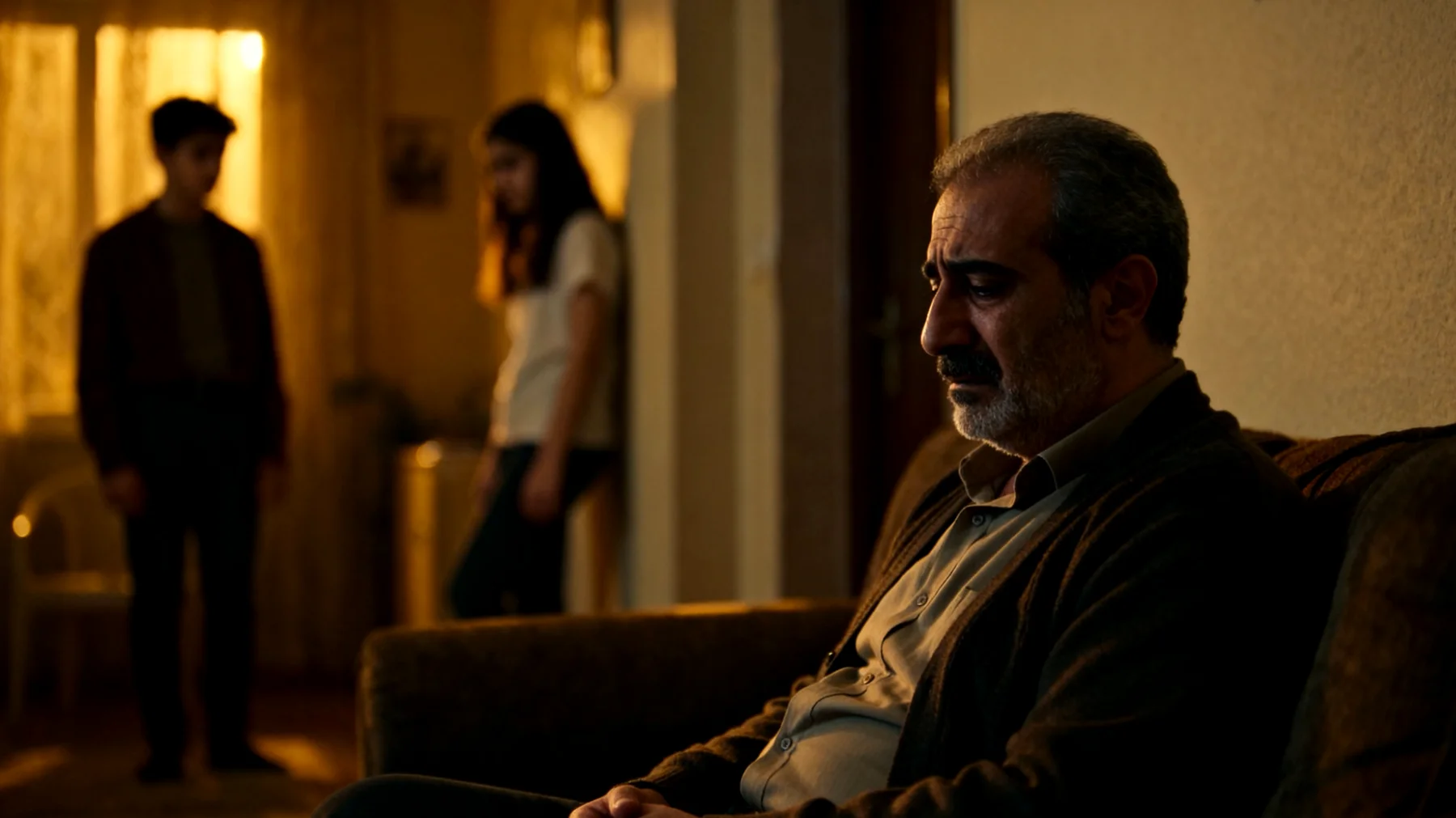 Baba, işten eve geldiğinde yorgun ve bitkin oluyor. Genç yetişkin çocuklarıyla kaliteli zaman geçiremediği için kendini suçlu hissediyor ve onlarla olan bağının zayıfladığından endişeleniyor. Akşamları sadece yüzeysel konuşmalar oluyor, derin ve anlamlı sohbetler için enerjisi kalmıyor."