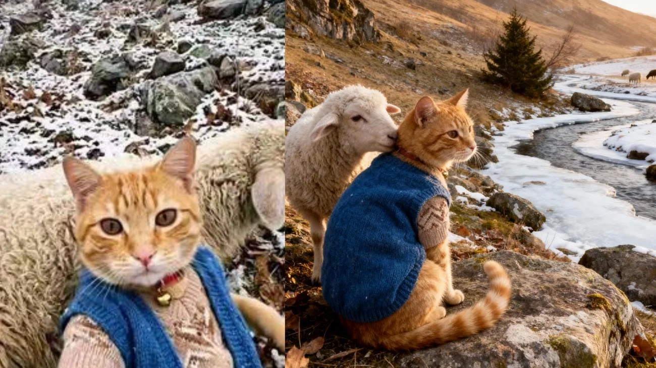 Çoban kedisi #patican 🐑"